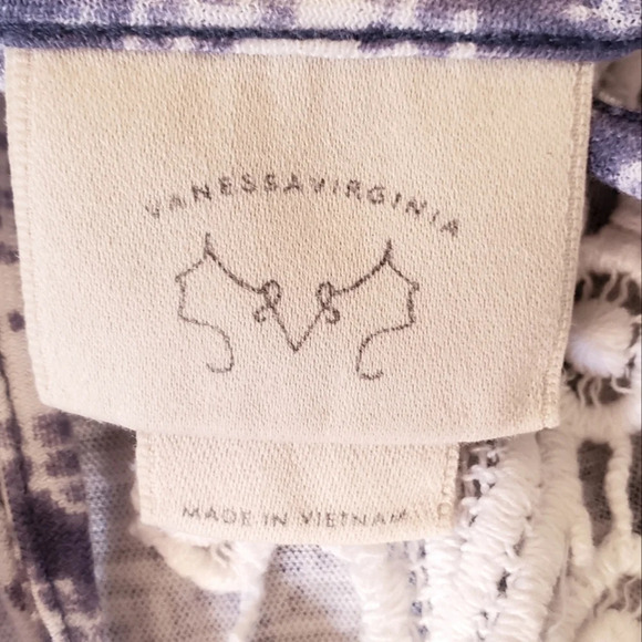 Anthropologie Vanessa Virginia Bohemian Peasant Blouse Size Small - Picture 6 of 6